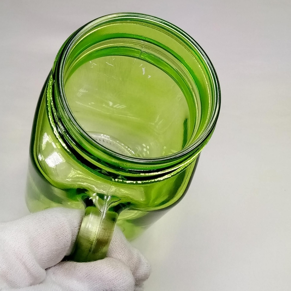 Green Handled 12oz Shooter Mason Jar - Picture 6 of 11